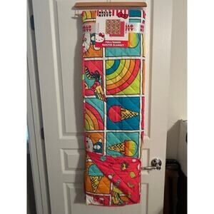 Hello kitty full queen quilted blanket